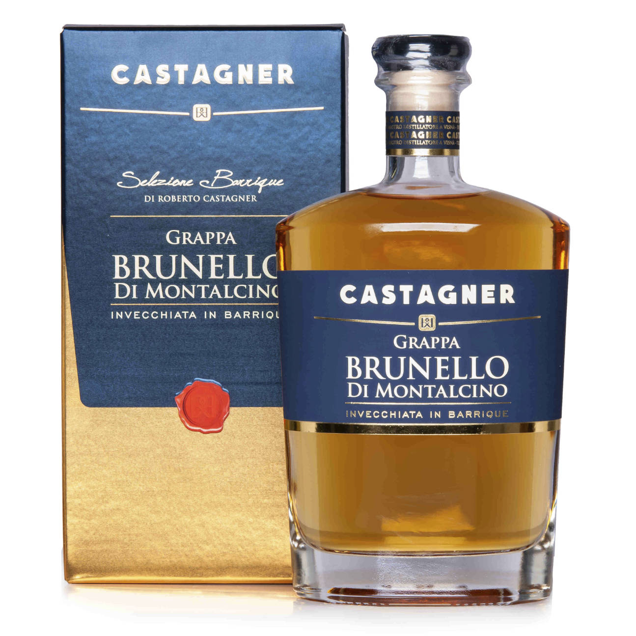 Castagner Grappa Brunello di Montalcino Barrique 38% vol. 0,5l