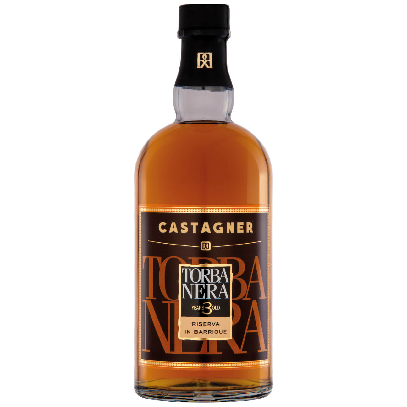 Castagner Grappa Torba Nera 3 Anni 40% vol. 0,7l