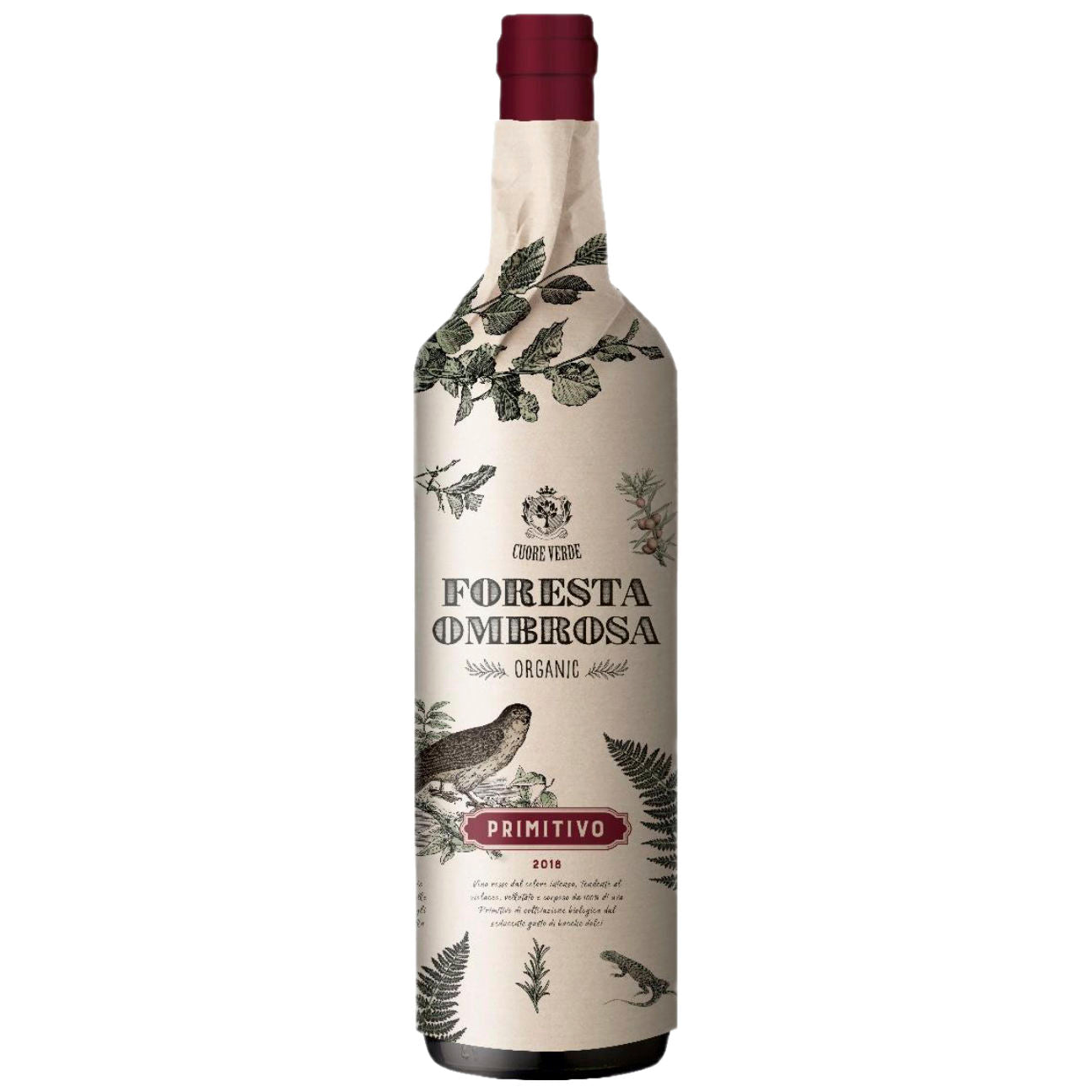Cuore Verde Foresta Ombrosa Puglia IGT Rot 0,75l