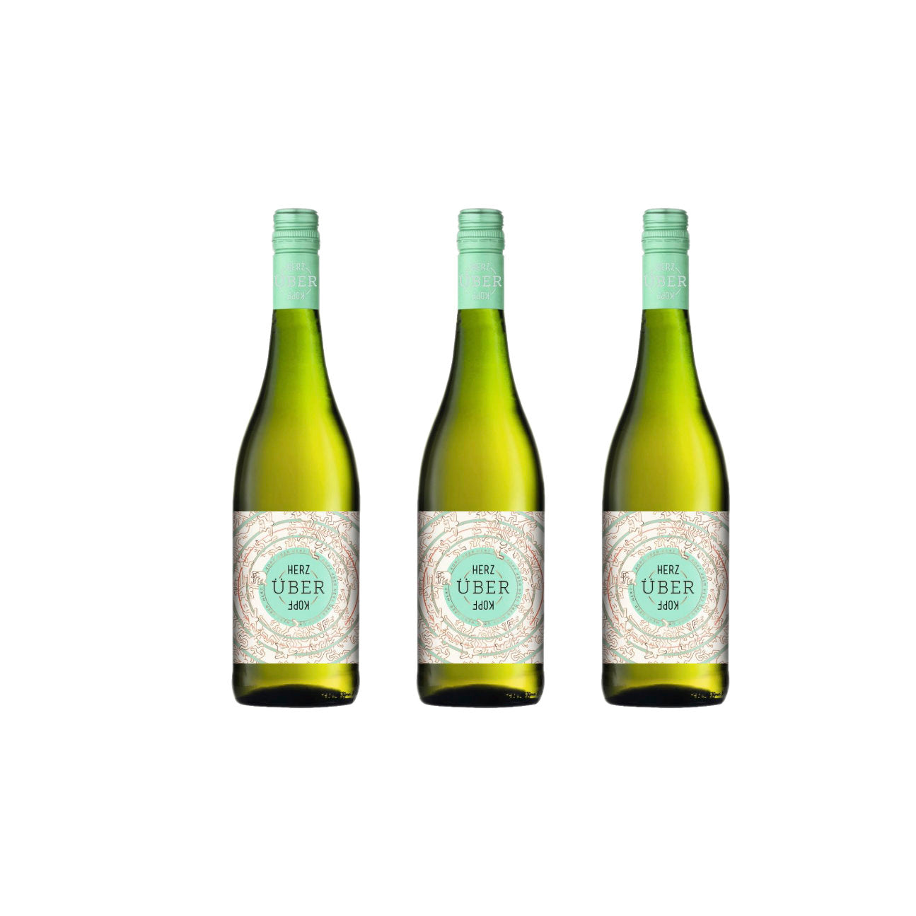 Weingut Ambs Herz über Kopf QbA Weiß trocken 0,75l