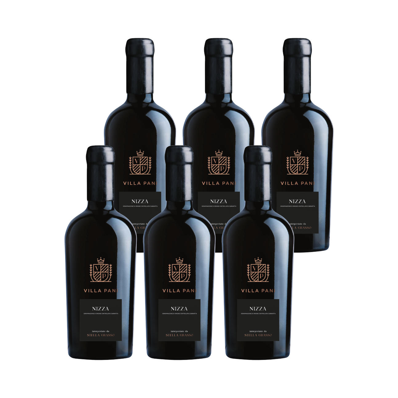 Villa Pani Nizza DOCG Rotwein 14% vol. 0,75l