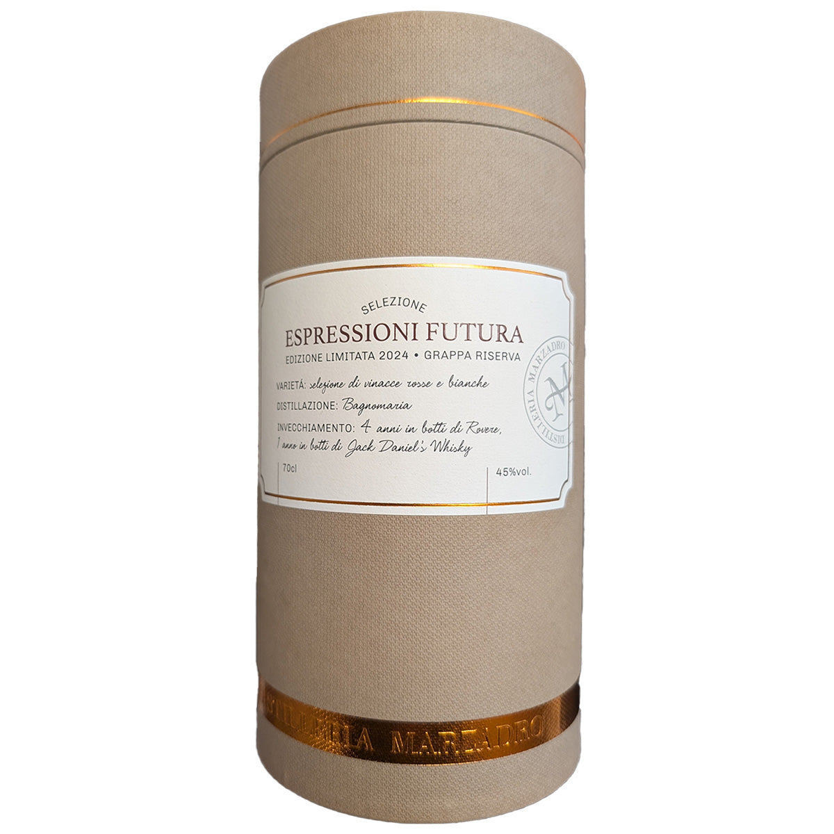 Marzadro Grappa Espressioni Futura 2024 45% vol. 0,7l