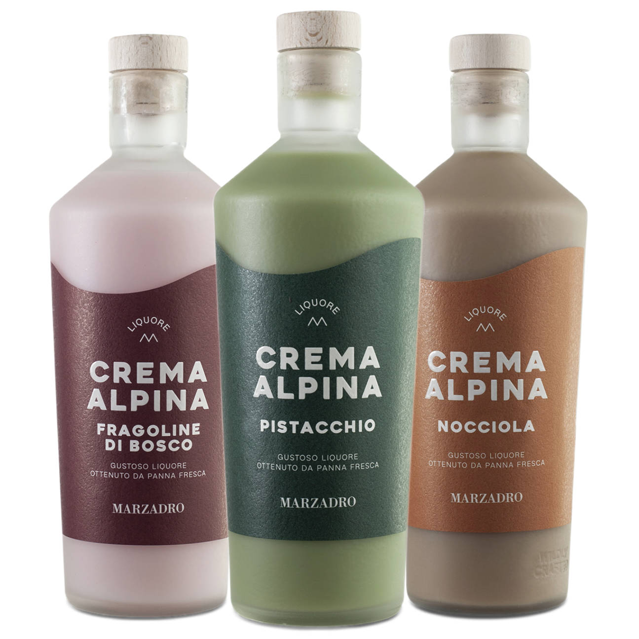 Marzadro Crema Alpina Collection "Trio Amore" (3x0,7l)