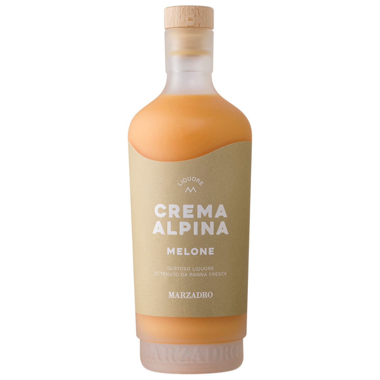 Marzadro Crema Alpina mit Melone - Melonenlikör 17% vol. 0,7l