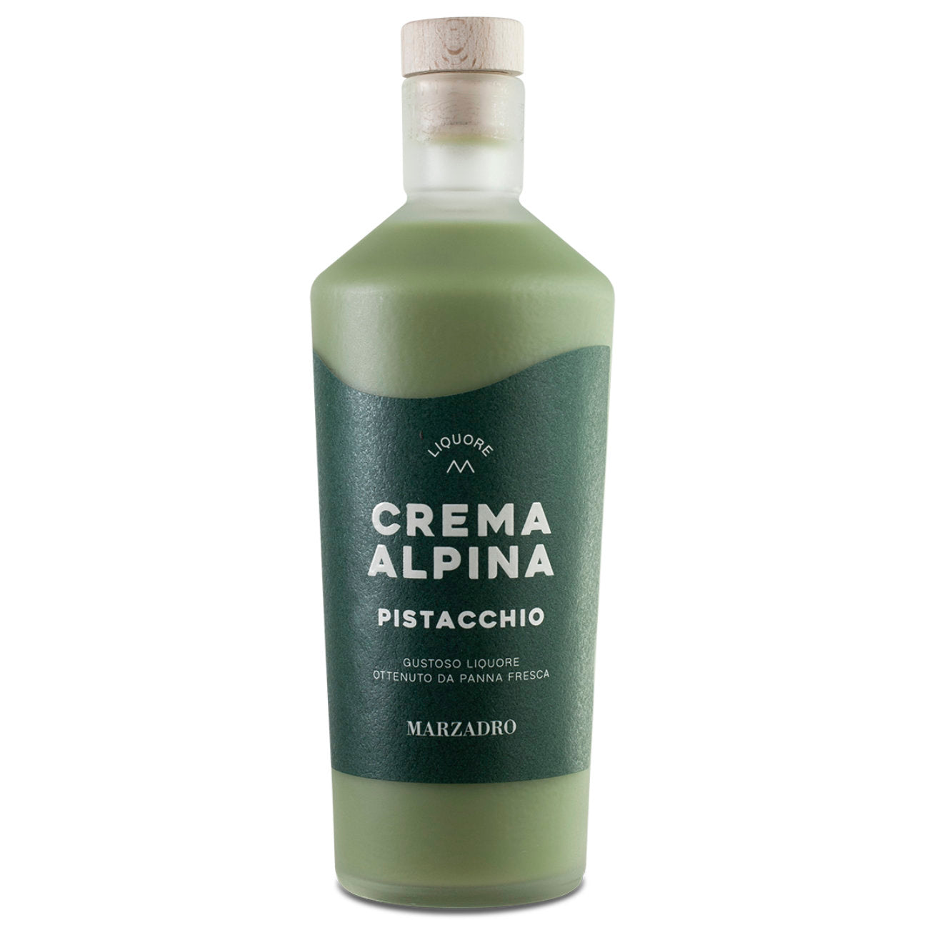 Marzadro Crema Alpina al Pistacchio - Pistazienlikör 17% vol. 0,7l