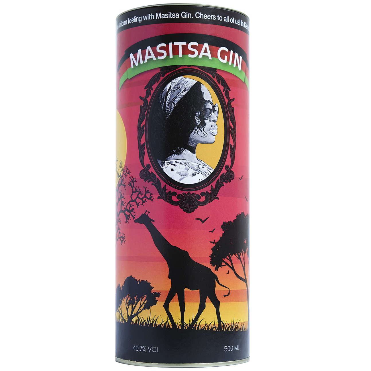 T. Sonthi Masitsa Premium Gin No 1 40,7% vol. 0,5l in Geschenkverpackung