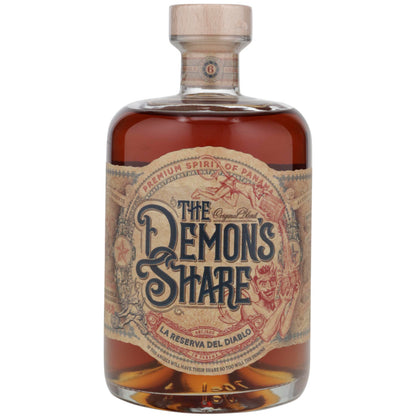 The Demon's Share 6 Jahre 40% vol. 0.7l als Geschenkpackung mit zwei Metallbechern