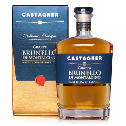 Castagner Grappa Brunello di Montalcino Barrique 38% vol. 0,5l