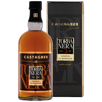 Castagner Grappa Torba Nera 3 Anni 40% vol. 0,7l