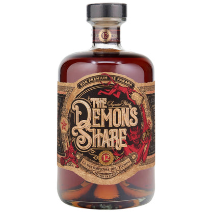 The Demon's Share Rum 12 Jahre gereift 41% vol. 0,7l in Geschenkbox mit 2 Tumblern