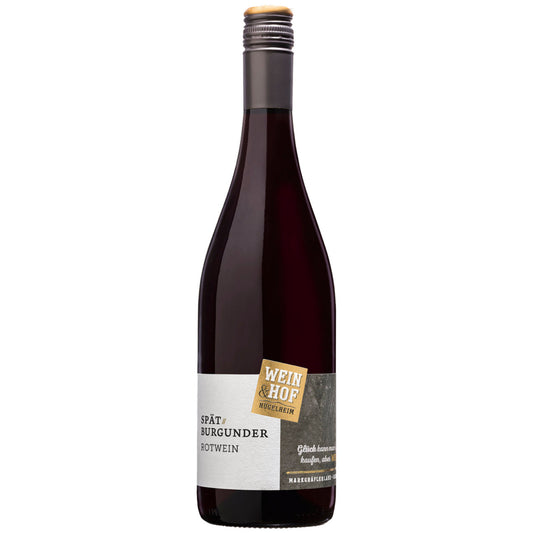 Wein & Hof Hügelheim Spätburgunder Rot QbA halbtrocken 0,75l