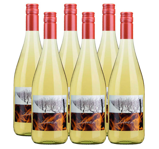 6 Flaschen Winzerglühwein weiß, Pfalz, 1,0l