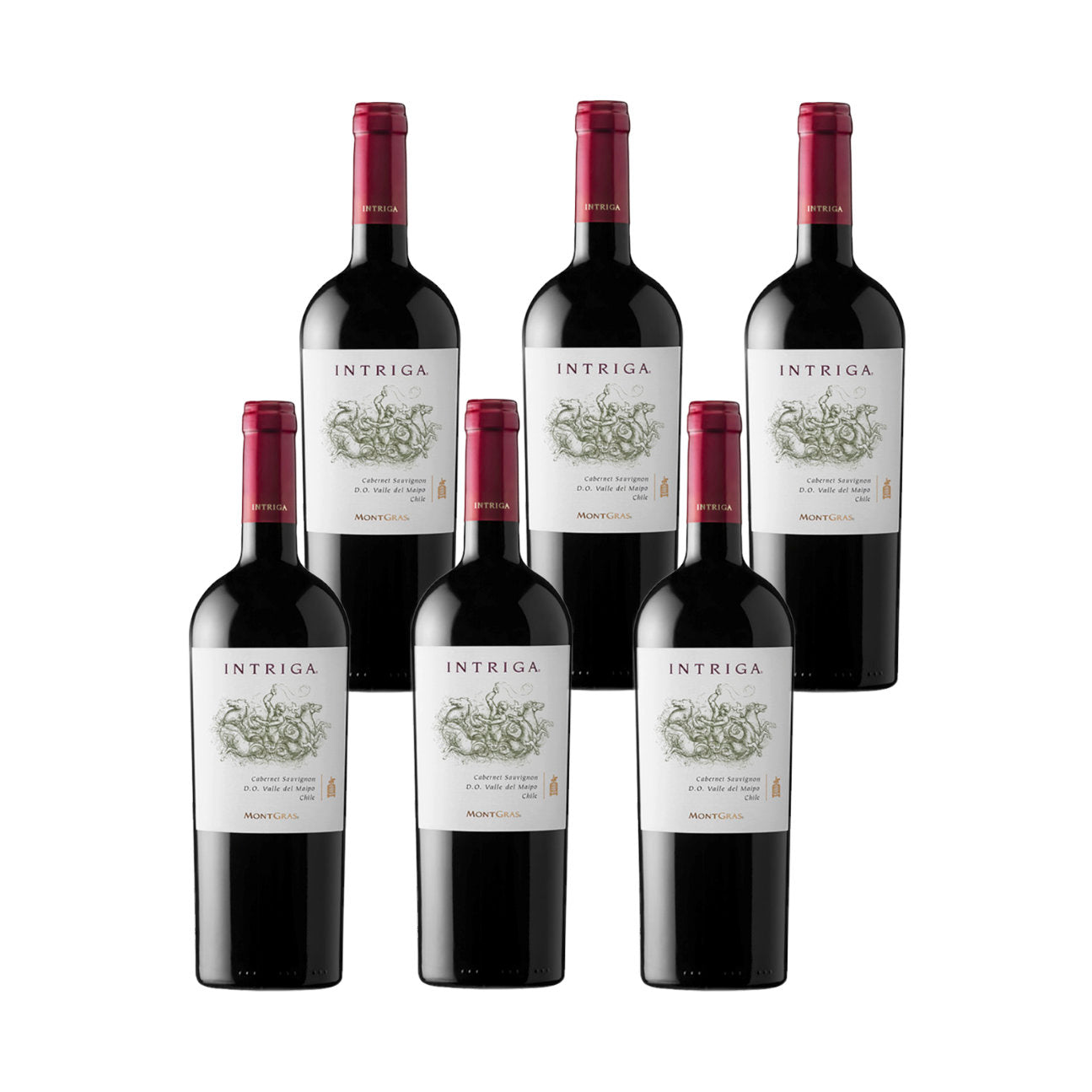 MontGras "Intriga" Cabernet Sauvignon Valle del Maipo Red 0,75l