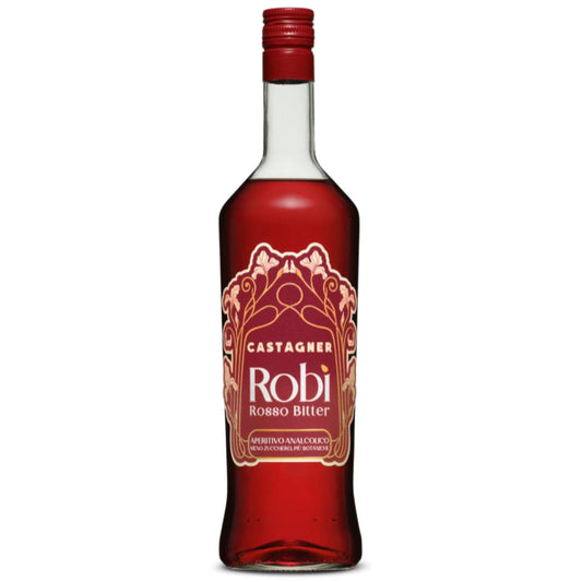 Flasche ROBì Rosso Bitter 0,7l - Alkoholfreier Bitter Aperitif aus Italien