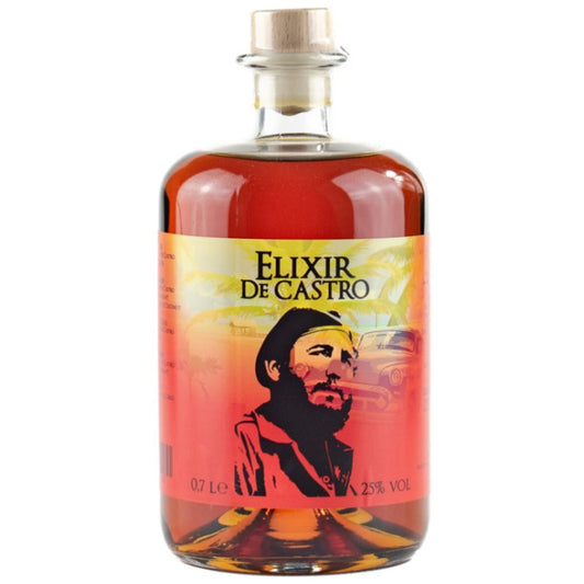 Elixir de Castro – Karibischer Rumlikör 25% vol. 0,7l