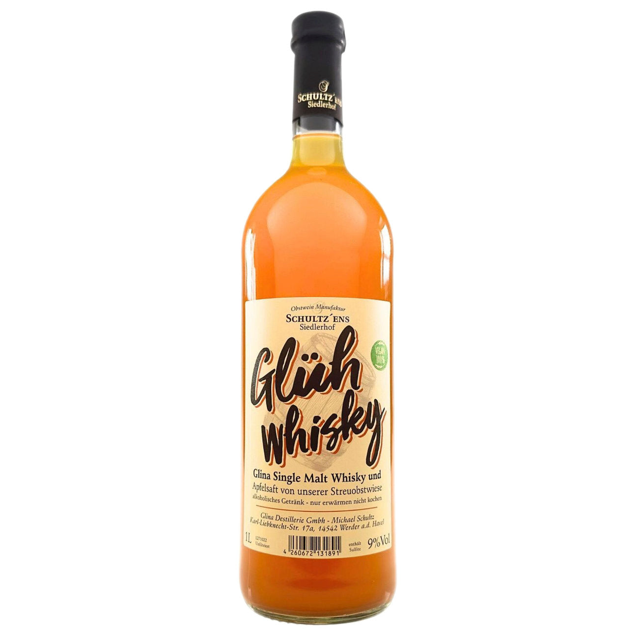 Glina Glühwisky 9% vol. 1l