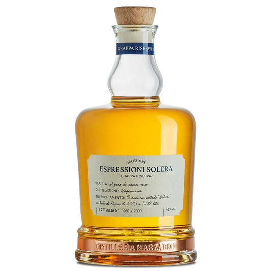 Marzadro Grappa Espressioni Solera 42% vol. 0,7l