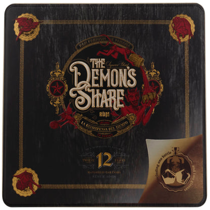 The Demon's Share Rum 12 Jahre gereift 41% vol. 0,7l in Geschenkbox mit 2 Tumblern