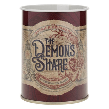 The Demon's Share 6 Jahre 40% vol. 0.7l als Geschenkpackung mit zwei Metallbechern